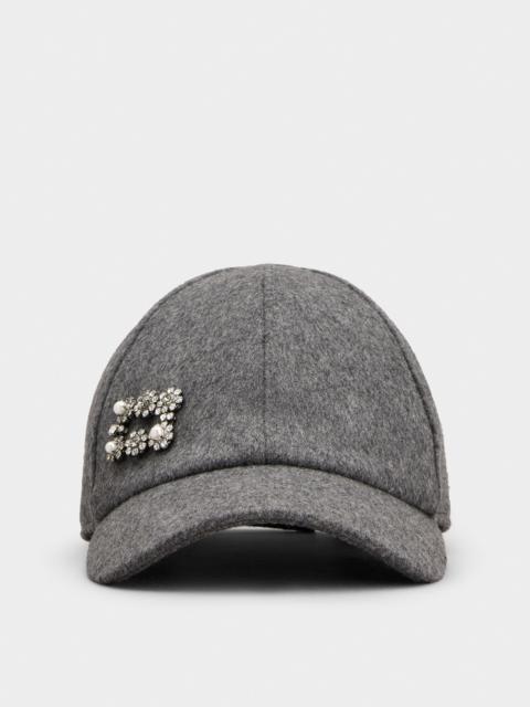 Efflorescence Baseball Cap in wool