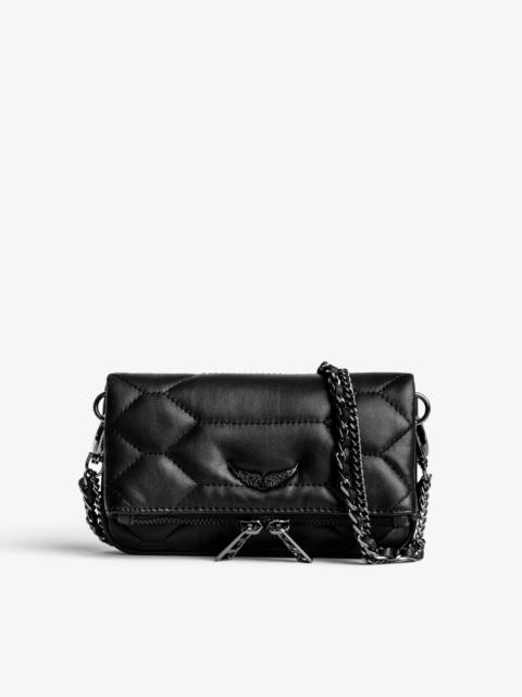 Rock Nano Quilted Leather Clutch