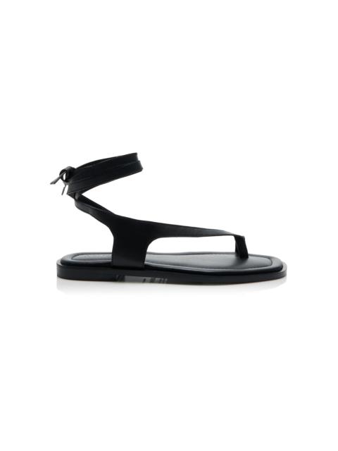 Heidi Leather Sandals black