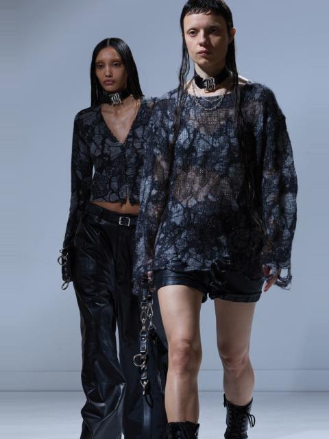 BOYFRIEND SWEATER WITH CAST-OFF NECK