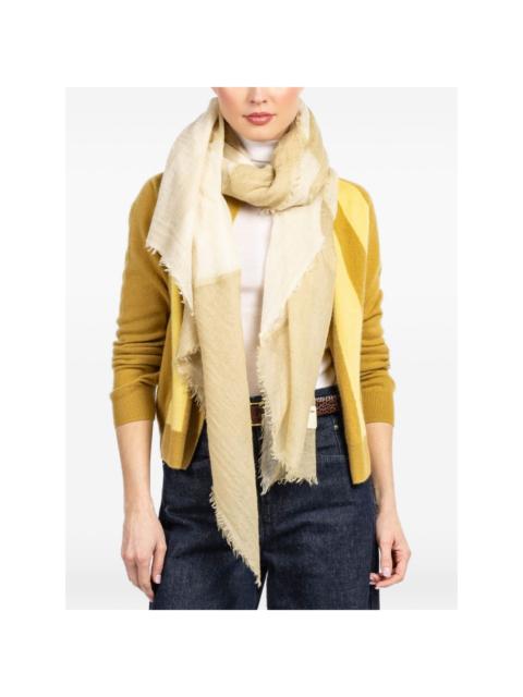 faded-stripe scarf