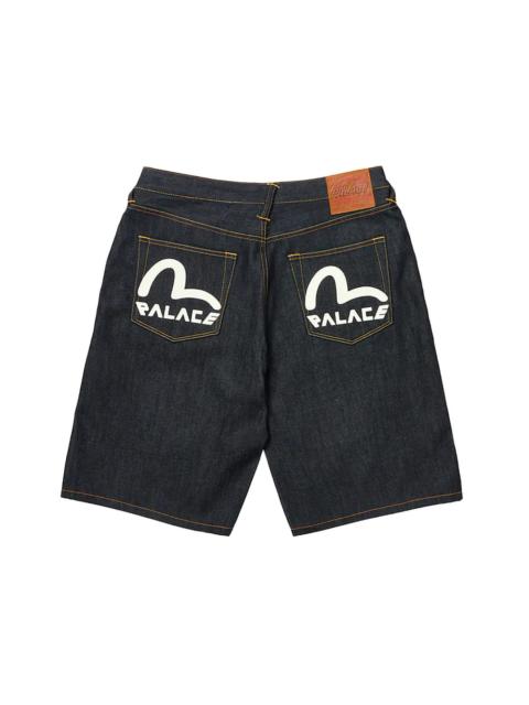 Palace x Evisu Long Denim Short Raw