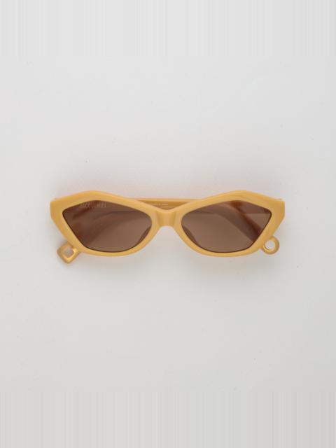 Bambino Angular Sunglasses in Banana