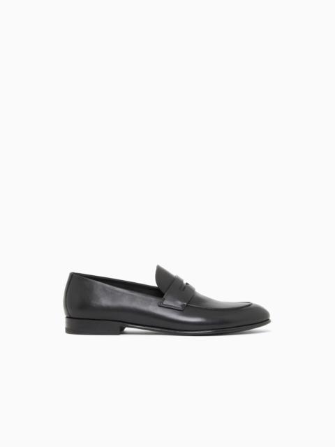 CLASSIC CALF LEATHER PENNY LOAFERS