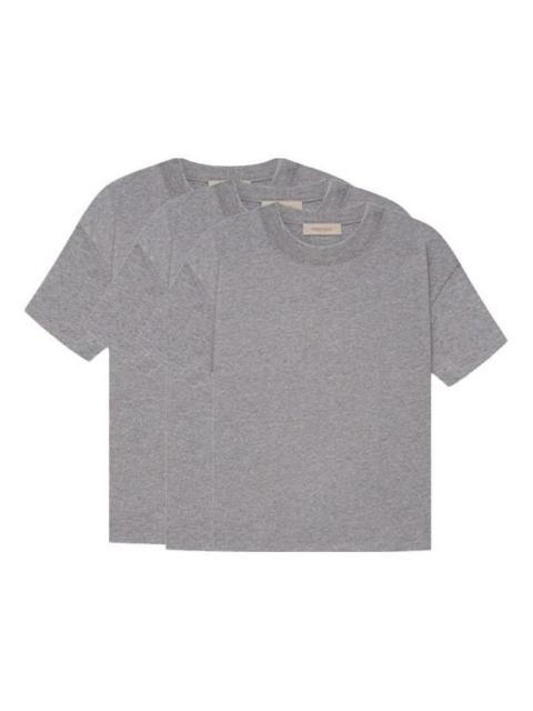 Fear of God Essentials SS22 3 Pack Tee Dark Oatmeal FOG-SS22-189