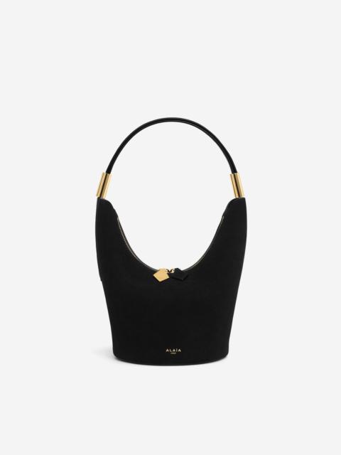 SHAPE SMALL BAG IN SUEDE GOATSKIN AND CALFSKIN