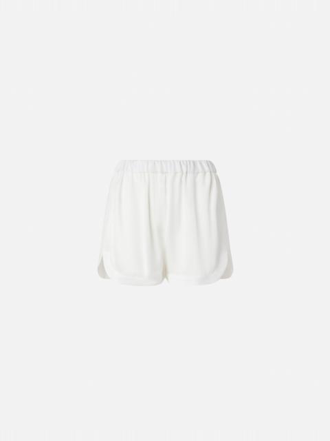 LIGHTWEIGHT LINEN AND VISCOSE SHORTS