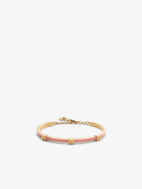 Forever Fendi bracelet Pink and gold-colored metal bracelet