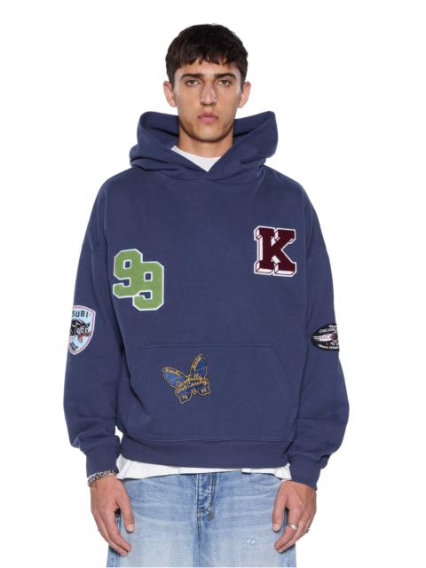 PATCHED EKCESS HOODIE NAVY