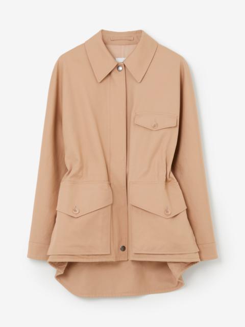 Cotton Gabardine Field Jacket