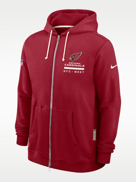 Arizona Cardinals Utility Player Sideline Men's Nike Dri-FIT NFL Full-Zip Hoodie