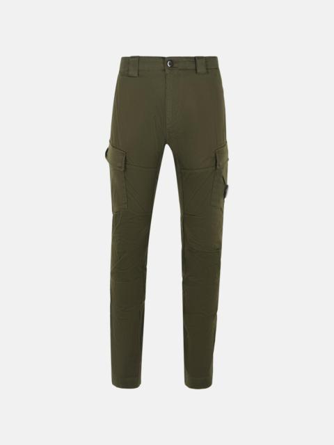 DARK GREEN COTTON PANTS
