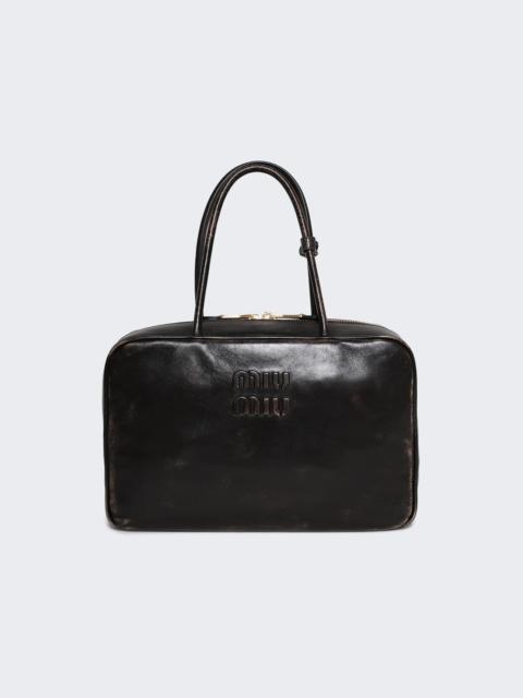 Beau Nappa Leather Bag Coffee