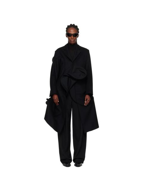 Black Structured Coat