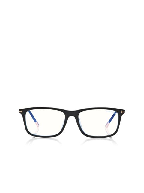 BLUE BLOCK SQUARE OPTICALS
