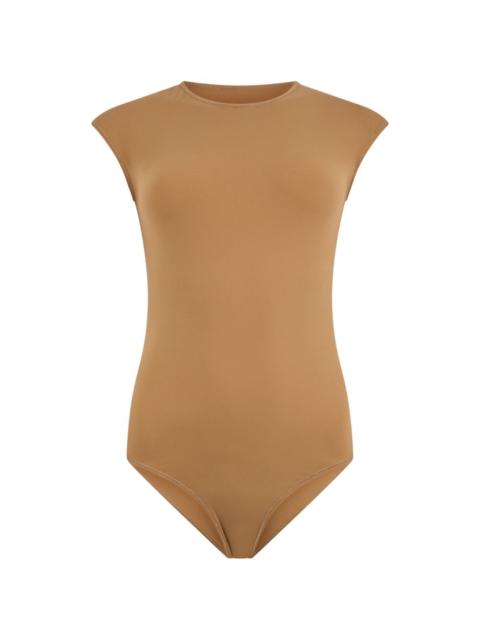 short-sleeved round-neck bodysuit
