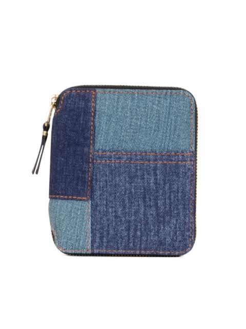 patchwork zip wallet