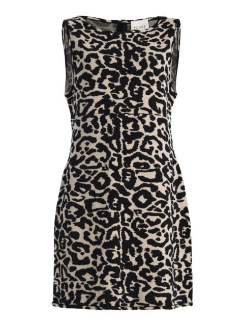 Exclusive Lexi Leopard Knit Mini Dress animal