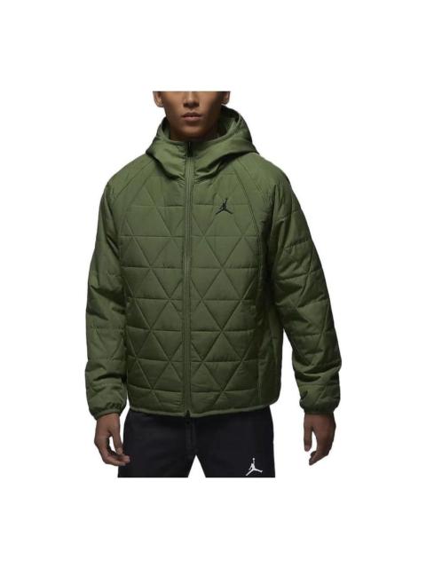 Air Jordan Therma-FIT Cotton Jacket 'Olive Green' FD2638-340