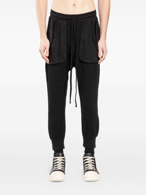 pocket jersey track pants