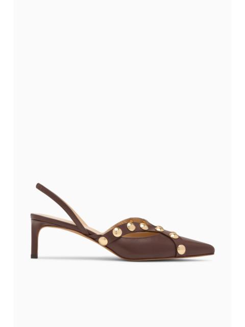 Vendome Studded Kitten Heel