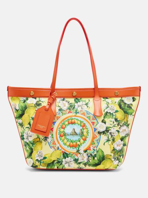 Floral Large basket bag