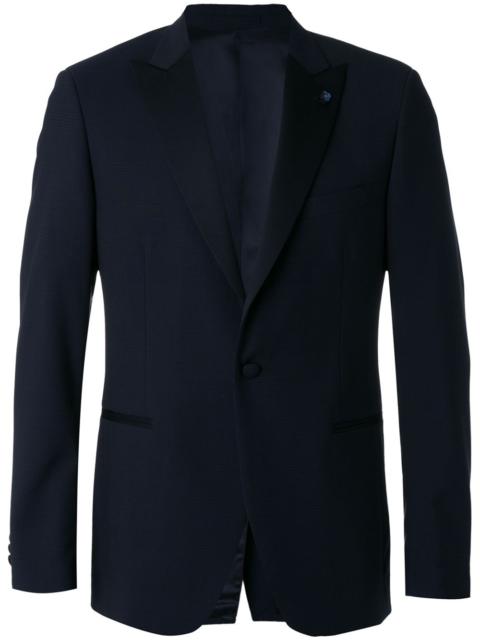 pointed lapels suit jacket