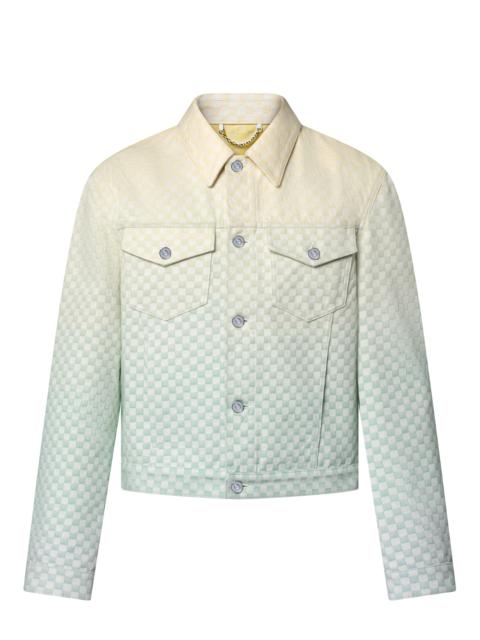 Damier Gradient Jacquard Denim Jacket