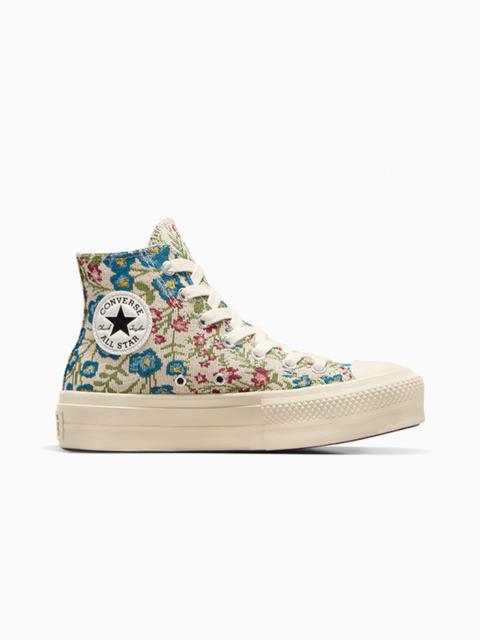 Chuck Taylor All Star Lift Platform Floral Tapestry