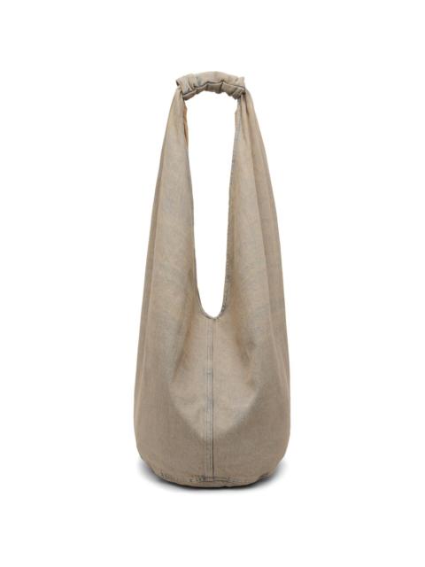 Gray & Blue Drip Bag