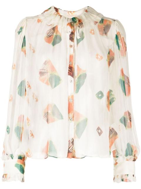Pippa silk blouse