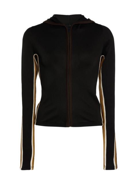 Verner Multi Bind Ribbed Hoodie multi