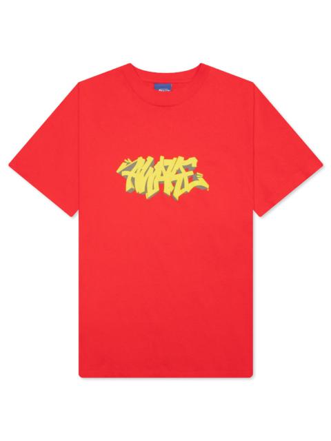 GRAFFITI TEE - RED