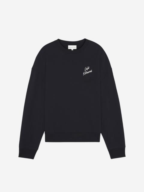CAFE KITSUNE RELAX SWEATSHIRT