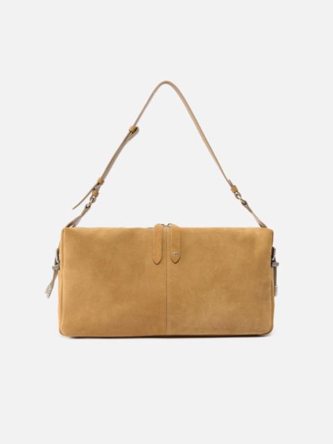KEEPER BAG LARGE SHOULDER BAG IN SUEDE