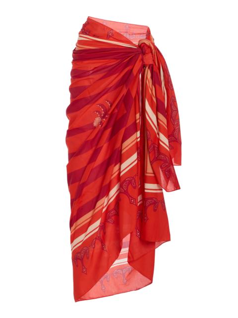 Cotton Pareo red