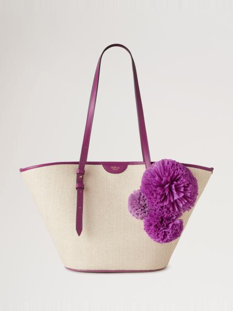 Basket Tote
Orchid Bloom Raffia & Pom Poms