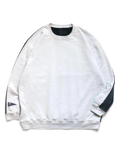 KAPITAL SWT Knit 2Tones Remake BIG SWT (BONE) 'ECRxBlack'