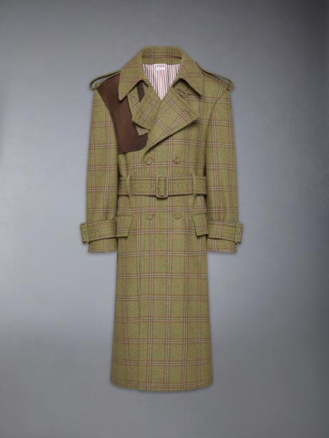 HUNTING TWEED OVERSIZED TRENCH