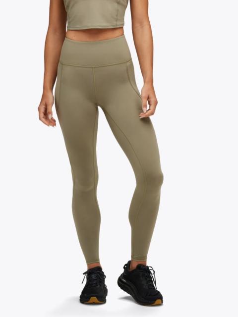 Women's Elaro Knit Tights 27" in Olive Haze