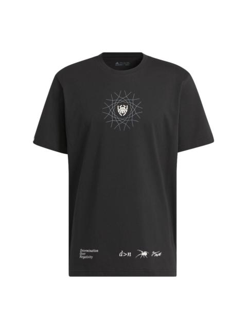adidas Donovan Mitchell Graphic Tee 'Black' II7785