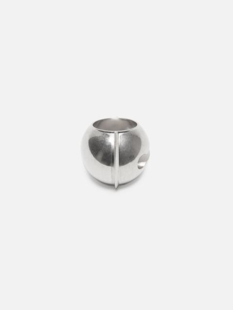 Bell metal ring - Semi matt silver