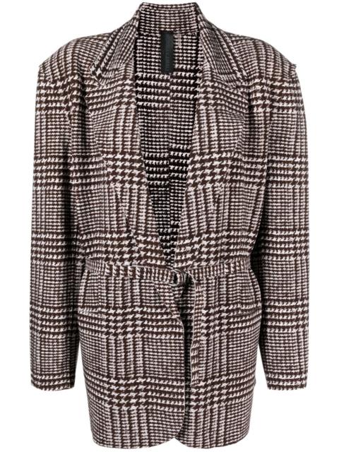 Glenn Plaid Tweed single-breasted blazer