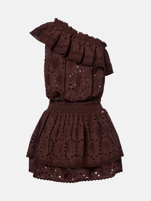 Bree broderie anglaise cotton minidress