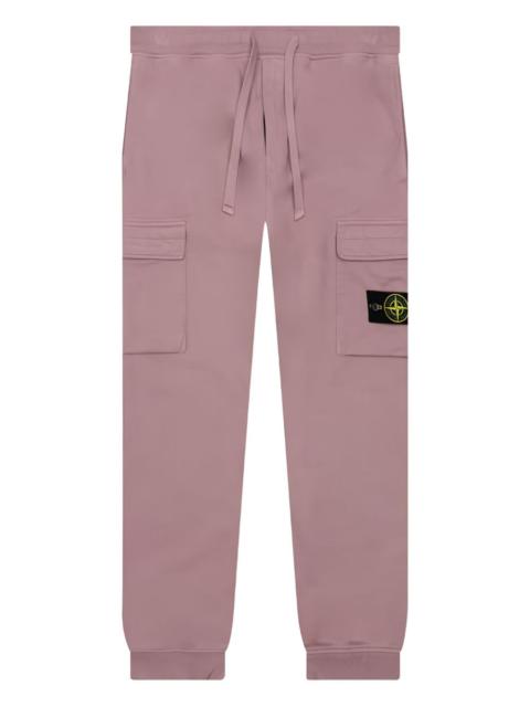 cargo-pocket fleece trousers