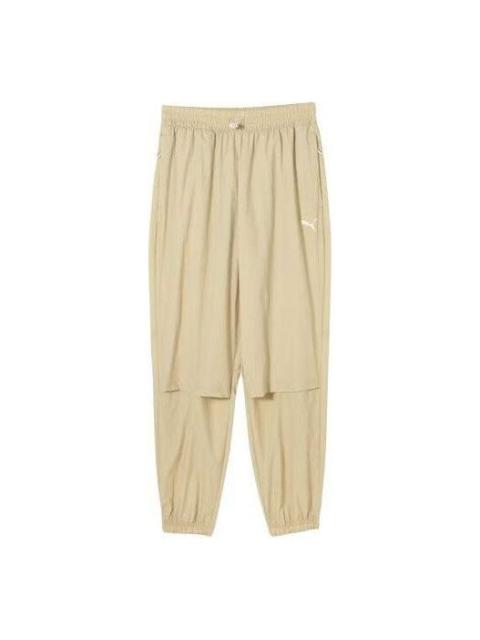 PUMA Metropolitan Rideruv Logo Pants 'Beige' 628373-90
