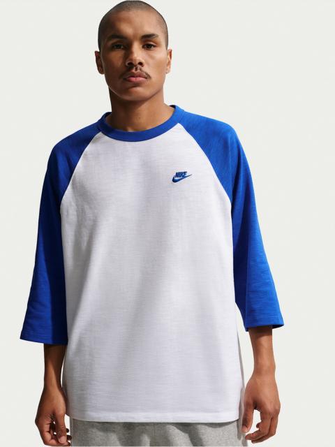 Nike Sportswear Club Men's 3/4-Sleeve Raglan Top