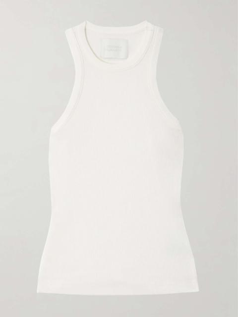Akira ribbed-knit tank