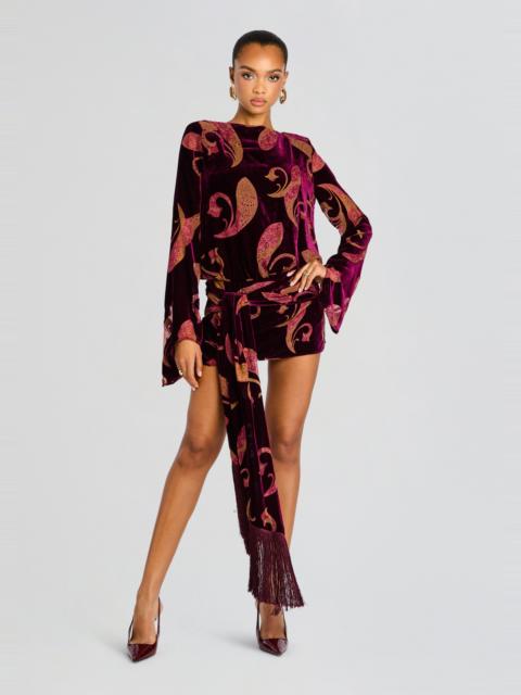 THESALY VELVET DRESS