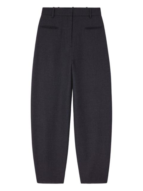 logo-patch trousers